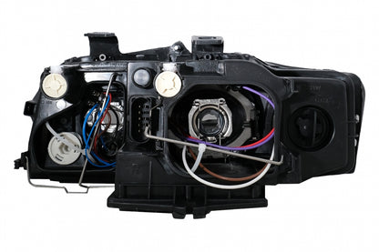 ⭐Headlights suitable for Audi A4 B6 (2000-2004) RHD or LHD Black⭐