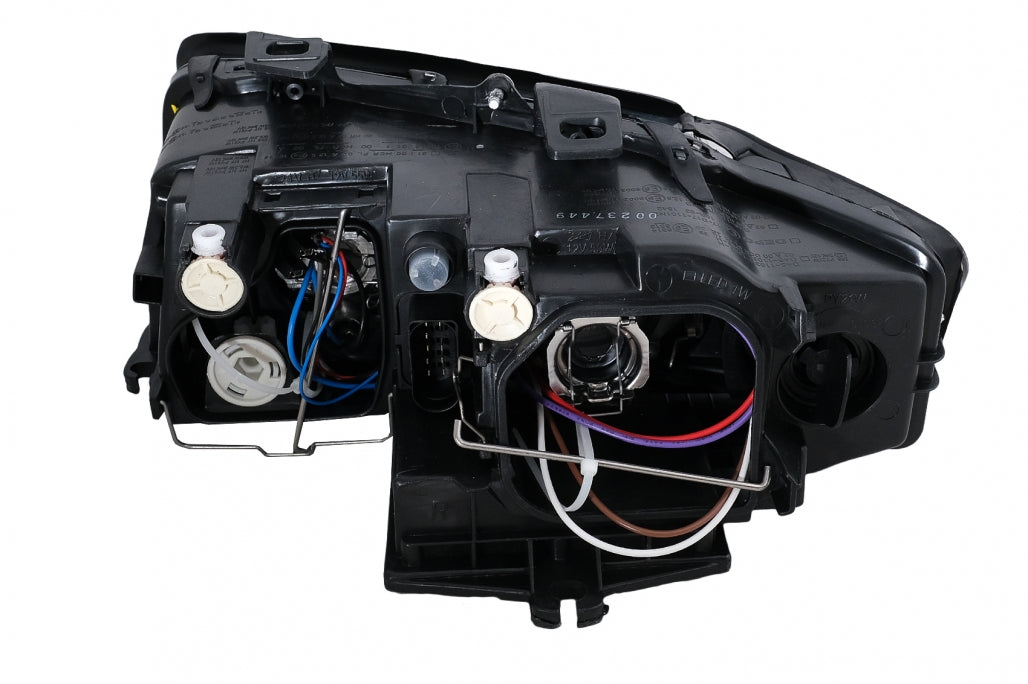 ⭐Headlights suitable for Audi A4 B6 (2000-2004) RHD or LHD Black⭐