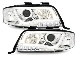 Fari adatti per AUDI A6 4B Facelift 01-04 chrome