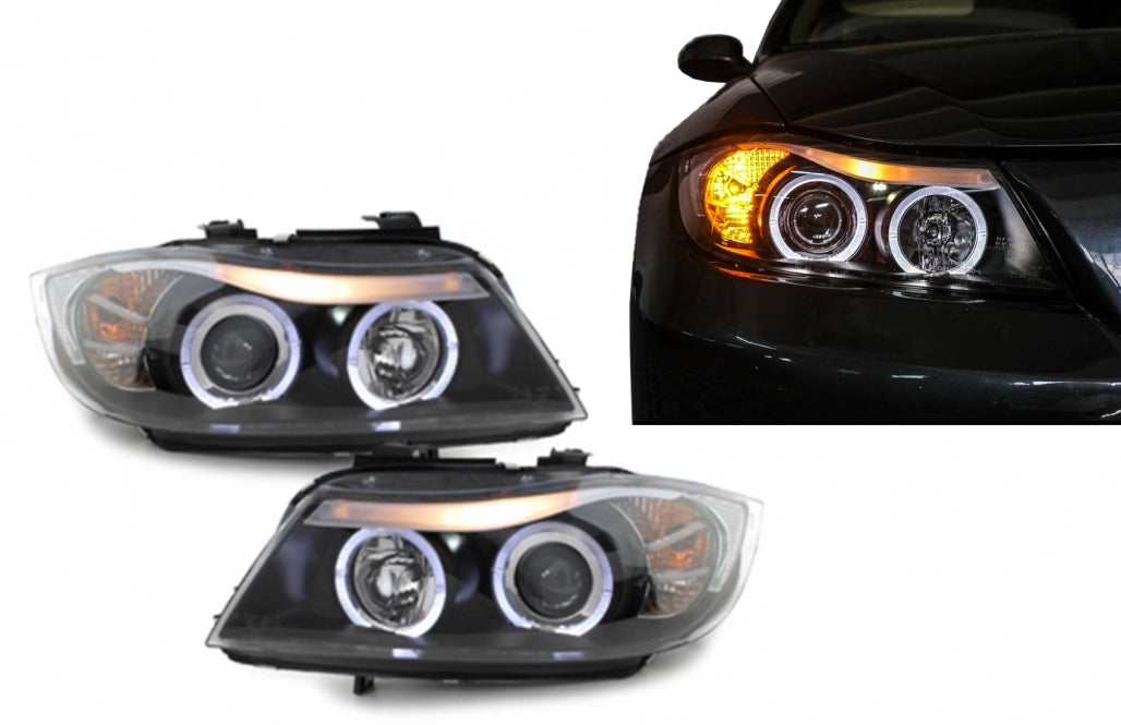 😎 Headlights suitable for BMW 3 Series E90 Sedan E91 Touring😎