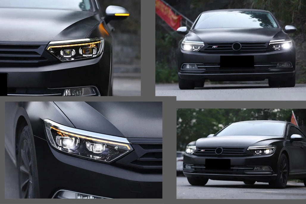 💥Headlights suitable for VW Passat B8 3G Facelift 16-19 LED 20 Look 💥