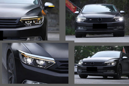 💥Headlights suitable for VW Passat B8 3G Facelift 16-19 LED 20 Look 💥