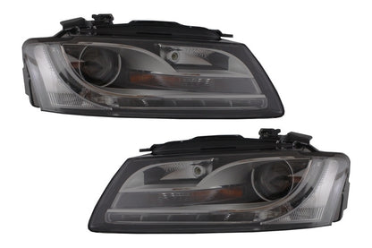 Fanali anteriori con luci diurne a LED adatti per AUDI A5 07-11 xenon