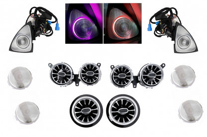 💕Kit Griglie di Sfiato AC Coperchio Altoparlante  Mercedes E-Class W213 S213 💕