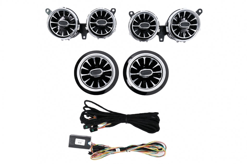 Kit Copertura Altoparlante PER Mercedes Classe E W213 S213 C238  2019-2023 LED AMBIENT