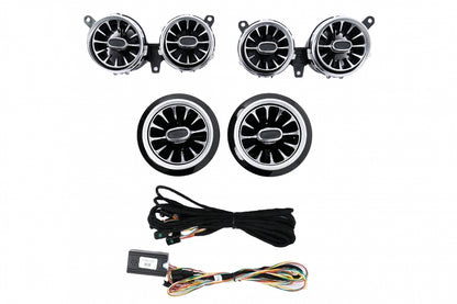 Kit Copertura Altoparlante PER Mercedes Classe E W213 S213 C238  2019-2023 LED AMBIENT