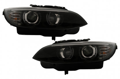 🔥LED Angel Eyes Headlights Suitable for BMW 3 Series E92 E93 06-10 with Xenon Black🔥 