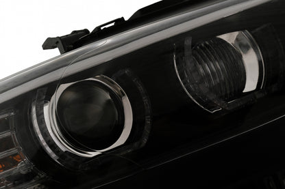 🔥LED Angel Eyes Headlights Suitable for BMW 3 Series E92 E93 06-10 with Xenon Black🔥 
