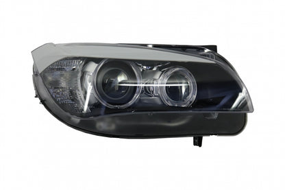 Angel Eyes LED Headlights Suitable for BMW X1 E84 (2009-2012) Xenon Look 