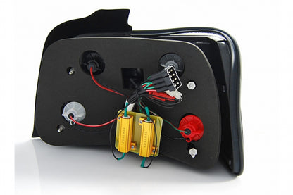 LED Rear Lights BAR suitable for BMW 3 Series E36 Sedan (12.1990-08.1999) Red White 