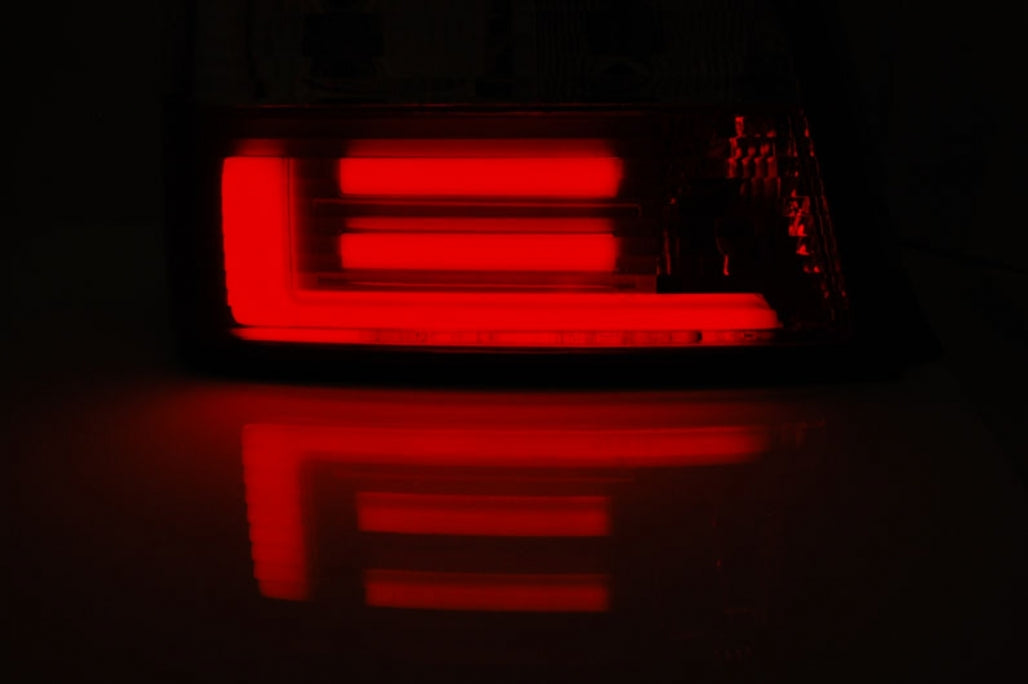 LED Rear Lights BAR suitable for BMW 3 Series E36 Sedan (12.1990-08.1999) Red White 