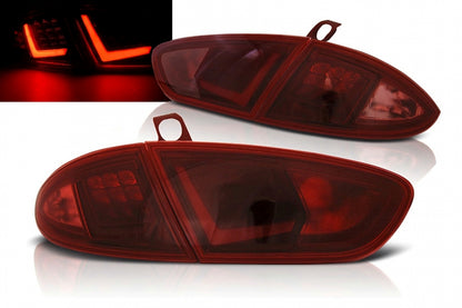 💥Fanali posteriori a barra LED adatti per Seat Leon 1P1 Facelift 09-12 Rosso💥