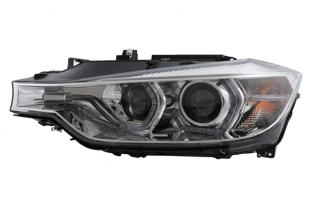 LED DRL Angel Eyes Headlights suitable for BMW 3 Series F30 F31 LCI Sedan Touring (2015 