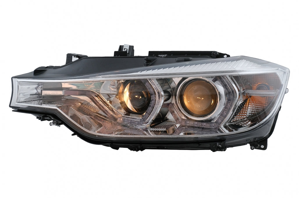 Fari LED DRL Angel Eyes adatti per BMW Serie 3 F30 F31 LCI Berlina Touring (2015