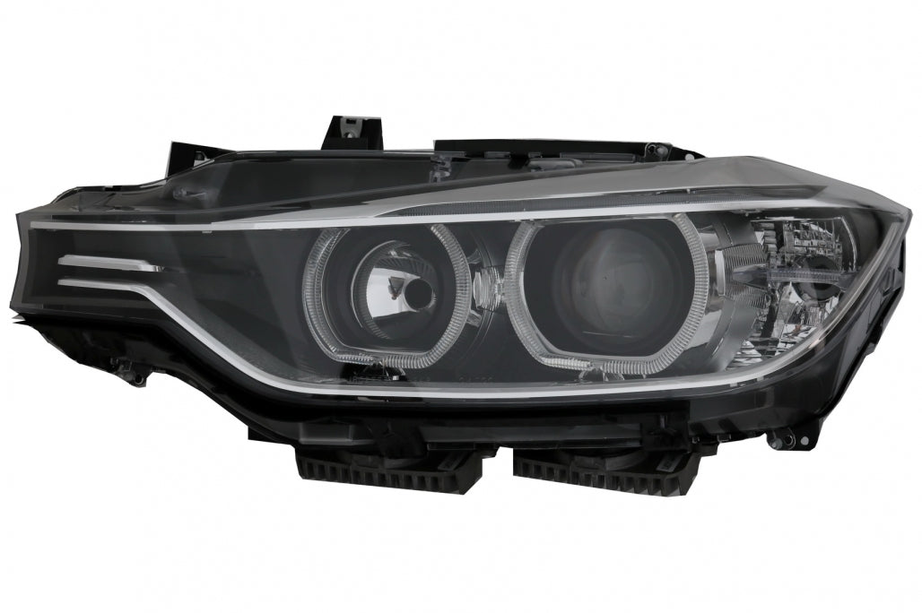 Fari a LED DRL Angel Eyes con proiettore adatto per BMW Serie 3 F30 F31