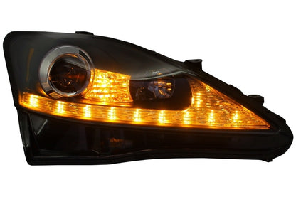 Fari anteriori DRL Indicatori di direzione adatti per LEXUS IS XE20 (2006-2013)