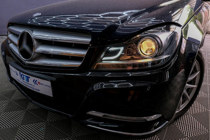 Fari anteriori DRL a LED adatti per Mercedes Classe C W204 S204 C204 2011-2014