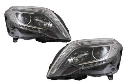 LED DRL Headlights Suitable for Mercedes GLK X204 (2013-2015) Facelift Design 