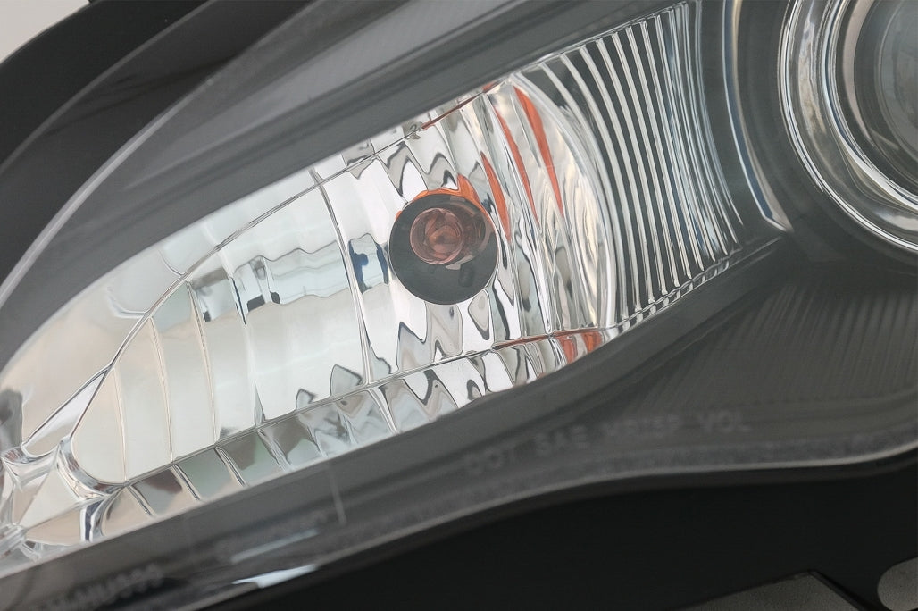 Fari anteriori a LED DRL adatti per Opel Astra J (2010-2015) TUBO LUCE NERO