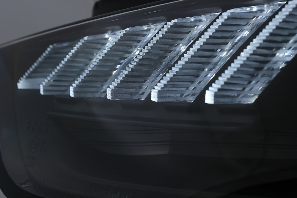 LED DRL Xenon Headlights Suitable for AUDI A4 B8.5 Facelift (2012-2015) Dynamic Sequential Turn Signal Light Black