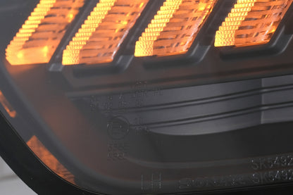 LED DRL Xenon Headlights Suitable for AUDI A4 B8.5 Facelift (2012-2015) Dynamic Sequential Turn Signal Light Black