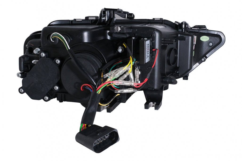 LED DRL Xenon Headlights Suitable for AUDI A4 B8.5 Facelift (2012-2015) Dynamic Sequential Turn Signal Light Black