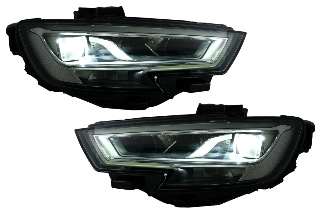 😎 LED headlights suitable for Audi A3 8V Facelift😎