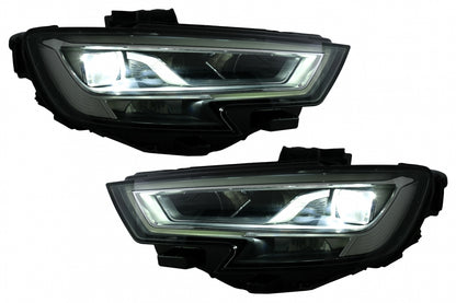 😎 LED headlights suitable for Audi A3 8V Facelift😎