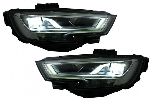 😎 LED headlights suitable for Audi A3 8V Facelift😎