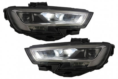 😎 LED headlights suitable for Audi A3 8V Facelift😎