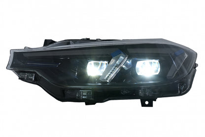 Fari a LED adatti per BMW Serie 3 F30 F31 Berlina Touring 2011-2015 design G20