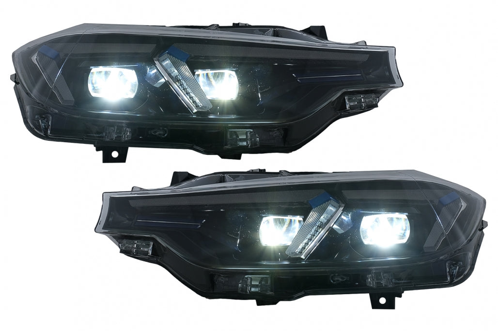 Fari a LED adatti per BMW Serie 3 F30 F31 Berlina Touring 2011-2015 design G20