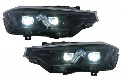 Fari a LED adatti per BMW Serie 3 F30 F31 Berlina Touring 2011-2015 design G20