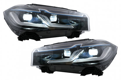 Fari a LED adatti per BMW X5 F15 (2013-2018) Conversione da HID a LED Nero