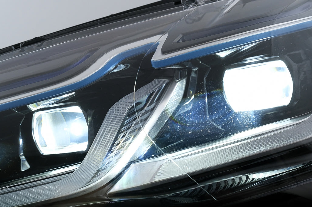 Fari a LED adatti per BMW X5 F15 (2013-2018) Conversione da HID a LED Nero