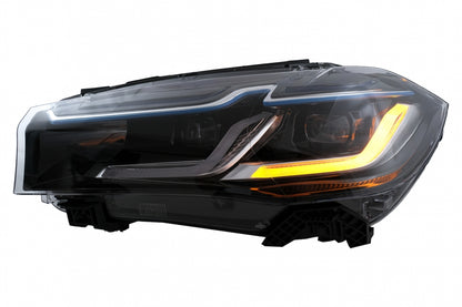 Fari a LED adatti per BMW X5 F15 (2013-2018) Conversione da HID a LED Nero