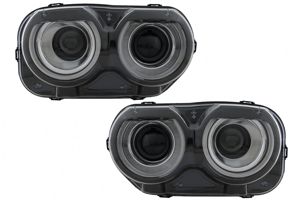 ⭐Fari LED adatti per Dodge Challenger (2015-2023) Nero⭐