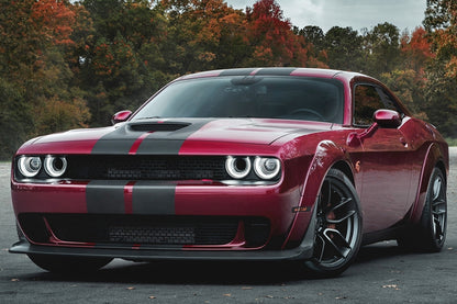 ⭐Fari LED adatti per Dodge Challenger (2015-2023) Nero⭐