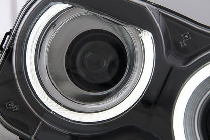 ⭐Fari a LED adatti per Dodge Challenger (2015-2023) Luci RGB nere⭐