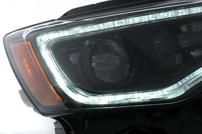 🔥Fari a LED adatti per Jeep Grand Cherokee IV WK2 Facelift (2014-2020) Luci🔥