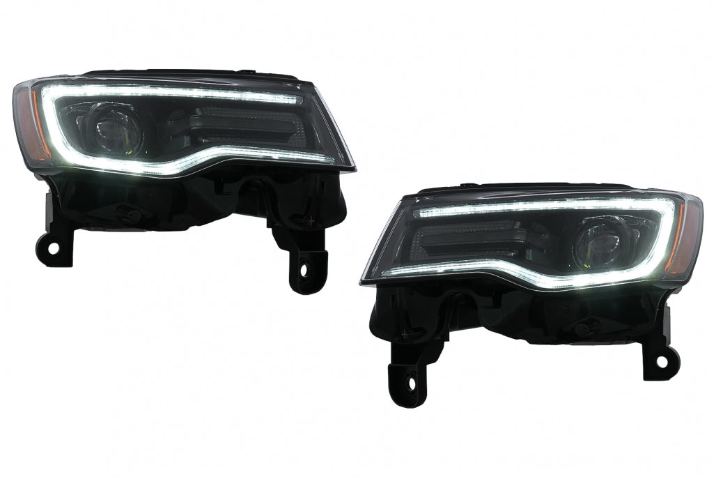 🔥Fari a LED adatti per Jeep Grand Cherokee IV WK2 Facelift (2014-2020) Luci🔥