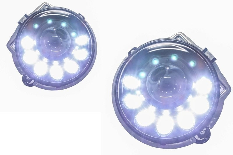 Fari a LED adatti per Mercedes Classe G W463 (1989-2012) Bi-Xenon Design Nero