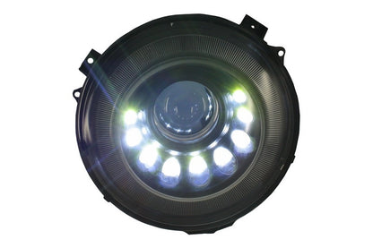 Fari a LED adatti per Mercedes Classe G W463 (2005-2017) Bi-Xenon M-Look Segnale dinamico sequenziale