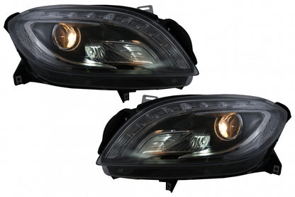 Fari a LED adatti per Mercedes Classe M W166 (2012-2015) Nero