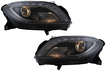 Fari a LED adatti per Mercedes Classe M W166 (2012-2015) Nero