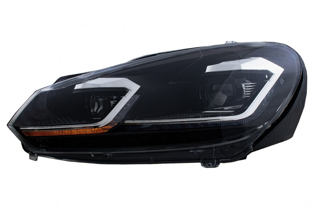 Fari a LED adatti per VW Golf 6 VI (2008-2013) con Facelift G7.5 Look Silver