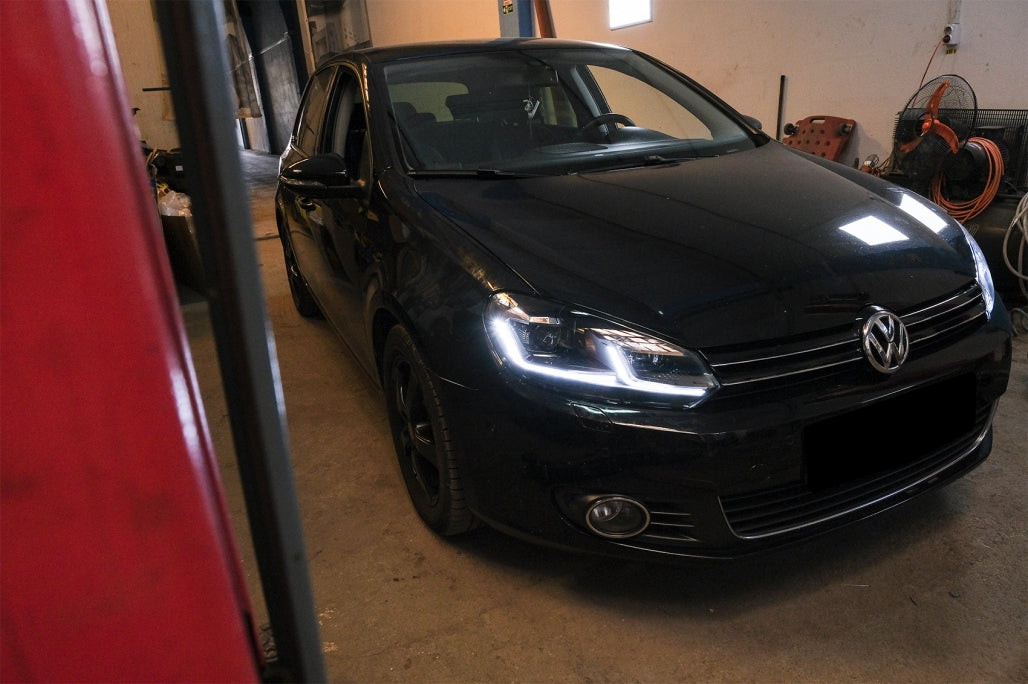 😎Fari a LED adatti per VW Golf 6 VI😎