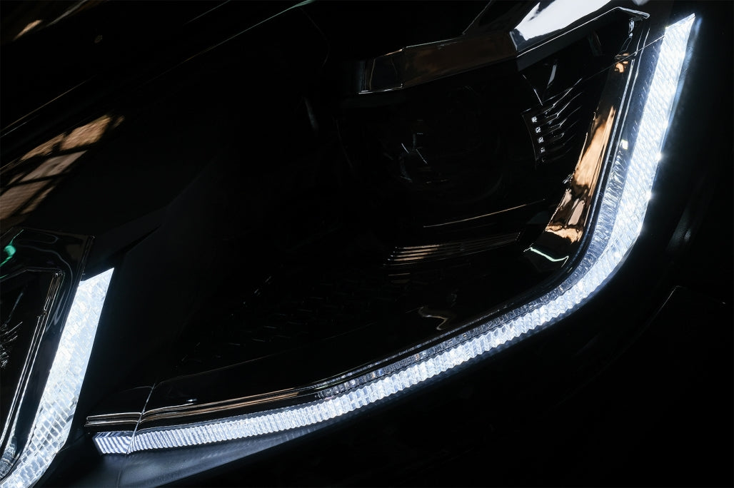 Fari a LED adatti per VW Golf 6 VI (2008-2013) con Facelift G7.5 Look Silver