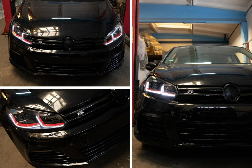 😎Fari a LED adatti per VW Golf 6 VI 😎