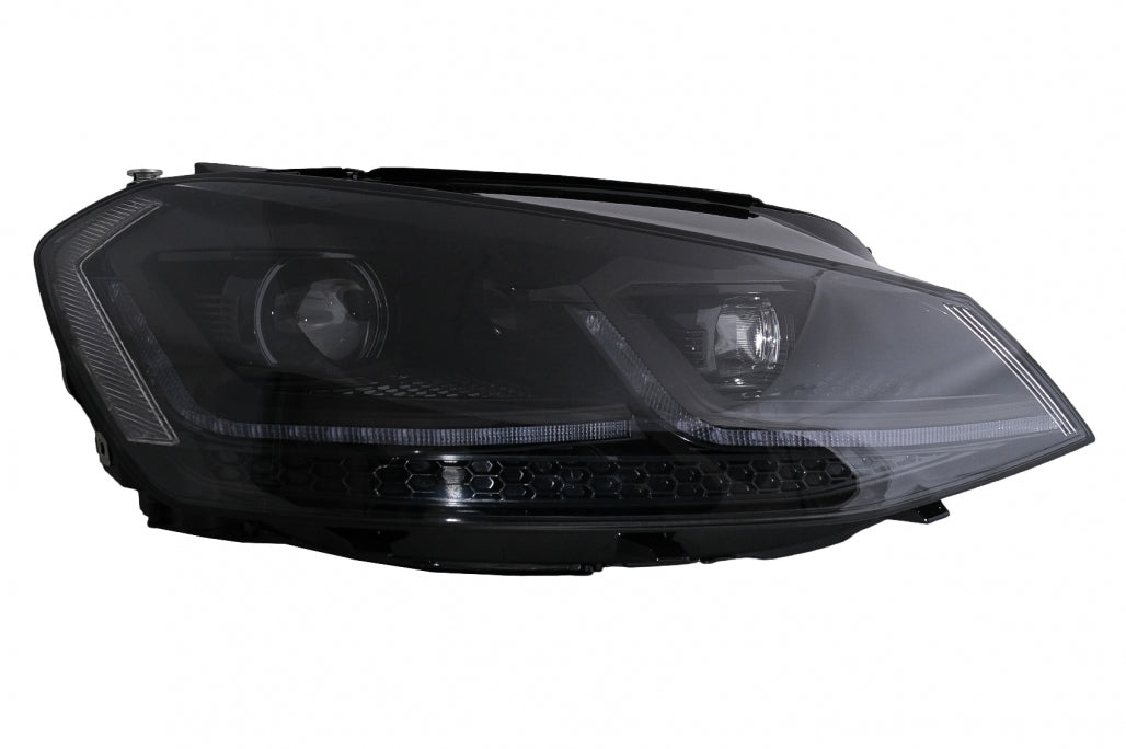 LED Headlights Suitable for VW Golf 7 VII (2012-2017) Black Facelift G7.5